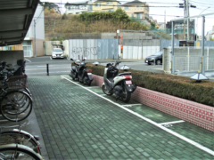 バイク置場