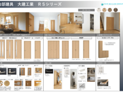 内部建材　大建工業　RSシリーズ